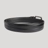 Stylish Belt for Men made of original leather black color