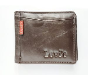 original leather made wallet for men chocolate color