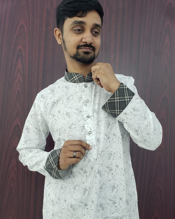 New collection Stylish Printed Soft Cotton Exclusive High-quality Premium Panjabi Comfortable and Suitable04 New collection Stylish Printed Soft Cotton Exclusive High-quality Premium Panjabi Comfortable and Suitable