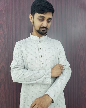 New collection Stylish Printed Soft Cotton Exclusive High-quality Premium Panjabi Comfortable and Suitable