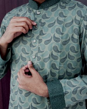 New collection Stylish Printed Soft Cotton Exclusive High-quality Premium Panjabi Comfortable and Suitable