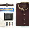 Combo Package - Panjabi + Leather wallet + Watch + Attar + Tupi + Miswak কম্বো প্যাকেজঃ পাঞ্জাবি লেদারের ওয়ালেট আতর হাত ঘড়ি টুপি মেসওয়াক Combo Package - Panjabi + Leather wallet + Watch + Attar + Tupi + Miswak কম্বো প্যাকেজঃ পাঞ্জাবি লেদারের ওয়ালেট আতর হাত ঘড়ি টুপি মেসওয়াক