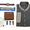 Combo Package - Panjabi + Leather wallet + Watch + Attar + Tupi + Miswak কম্বো প্যাকেজঃ পাঞ্জাবি লেদারের ওয়ালেট আতর হাত ঘড়ি টুপি মেসওয়াক Combo Package - Panjabi + Leather wallet + Watch + Attar + Tupi + Miswak কম্বো প্যাকেজঃ পাঞ্জাবি লেদারের ওয়ালেট আতর হাত ঘড়ি টুপি মেসওয়াক